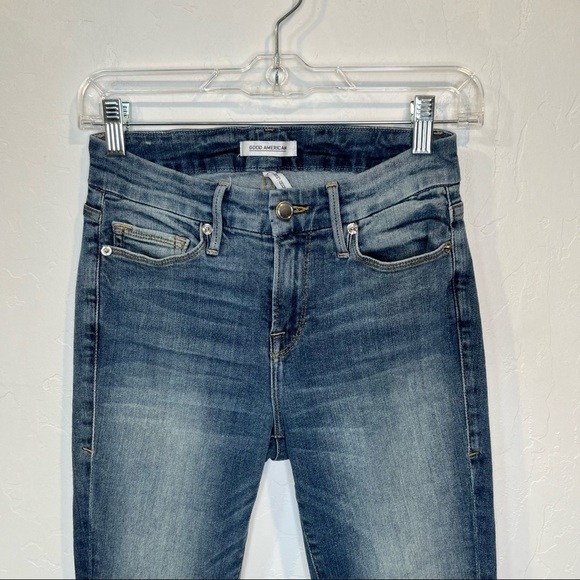 Good American Good Legs Jeans Denim Size 2/26 - Picture 5 of 12